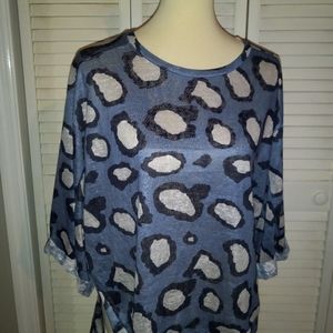 Umgee animal print top